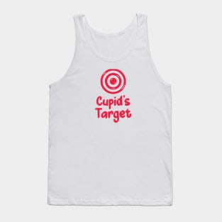 Cupid Target, Cupid Bow, Cupid Arrow Tank Top